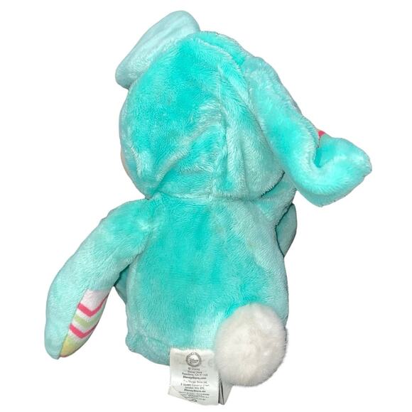 Disney Mickey Mouse Plush Bunny Rabbit Baby Shower Gift Nursery Decor Blue 10" - Picture 8 of 14